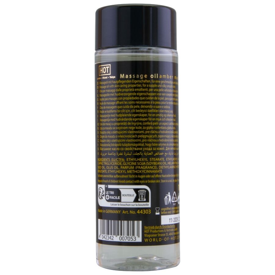 Huile de massage Ambre et Musc 100 ml – HOT – image 2
