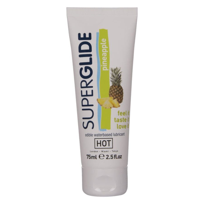 Lubrifiant comestible Superglide ananas 75 ml – HOT