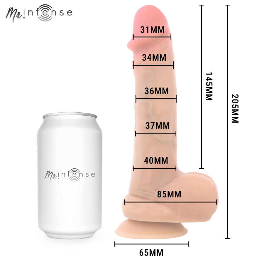 Gode réaliste Danny 20,5 cm – Mr. Intense Dildos — vue 4