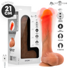Gode vibrant réaliste chauffant Bradley 21 cm – Mr. Intense – vue principale sur fond blanc