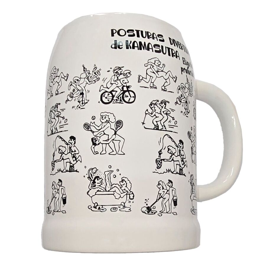 Chope à bière Motif Kamasutra 700 ml – Diablo Picante