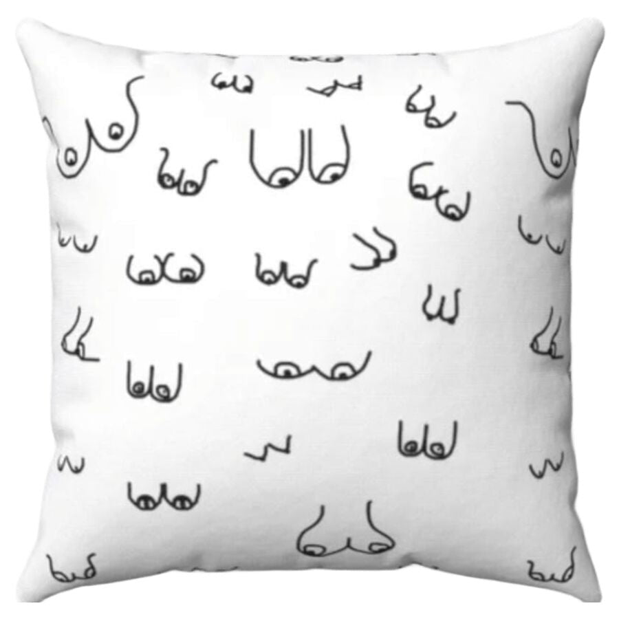 Coussin Seins blanc – Diablo Picante