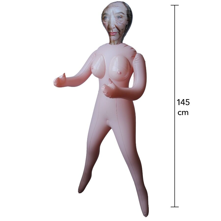 Poupée gonflable Horny Granny 145 cm – Hidden Desire – vue 2
