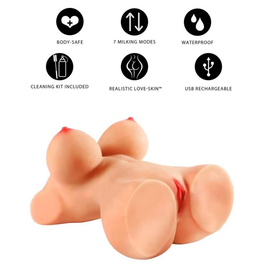 Torse réaliste Horny Milking Bitch 10 kg – Hidden Desire – vue 8