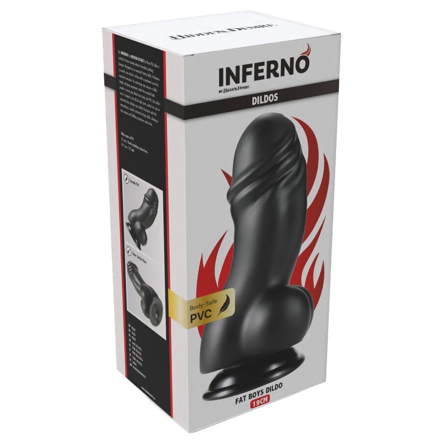 Gode réaliste Inferno Fat Boys 19 cm – Hidden Desire — vue 8