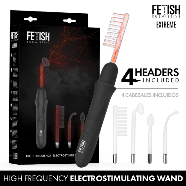 Wand d’électrostimulation haute fréquence – Fetish Submissive