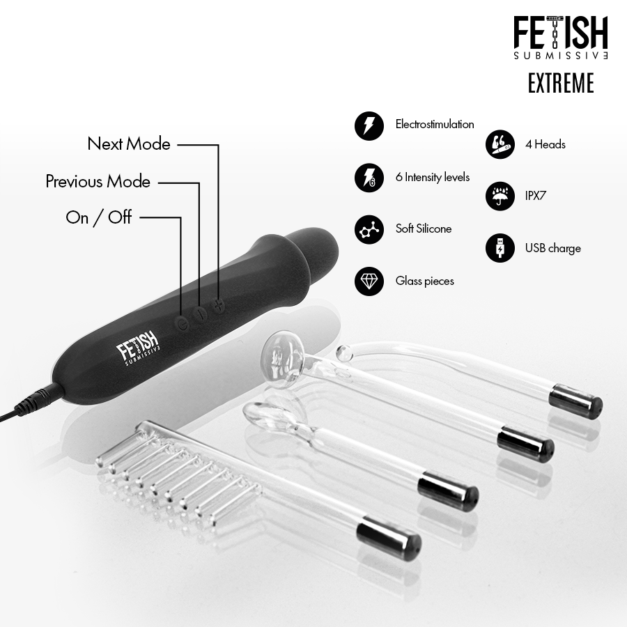 Wand d’électrostimulation haute fréquence – Fetish Submissive — vue 4