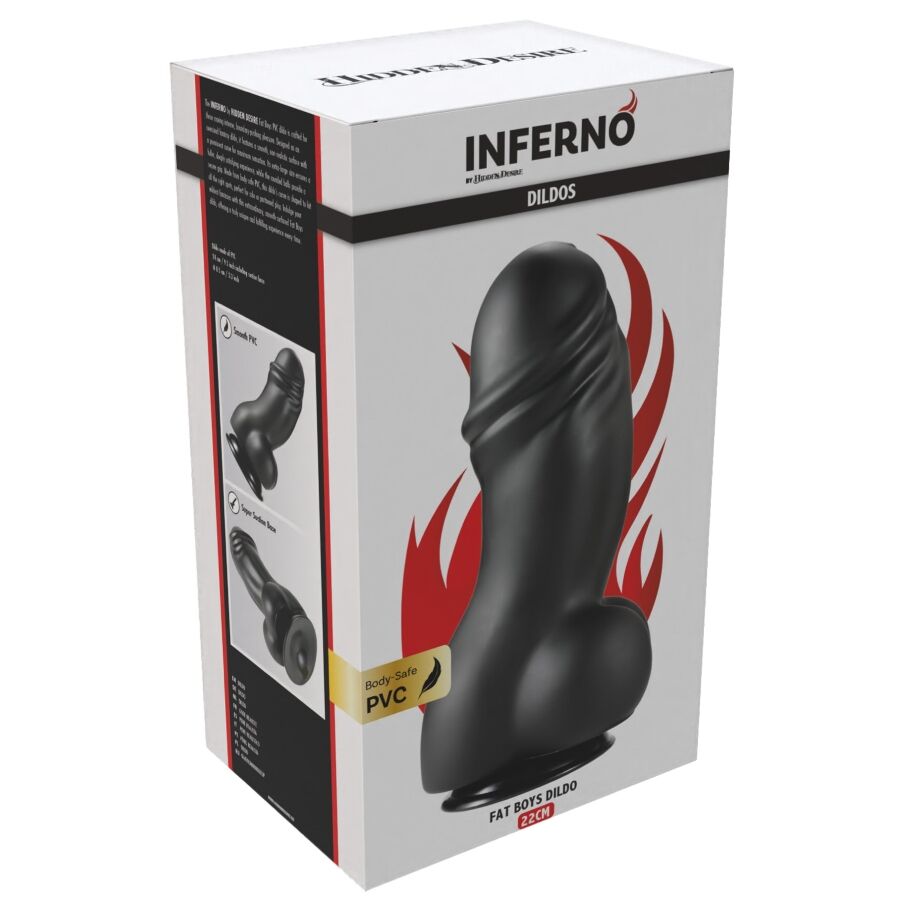Gode réaliste Inferno Fat Boys 22 cm – Hidden Desire — vue 8