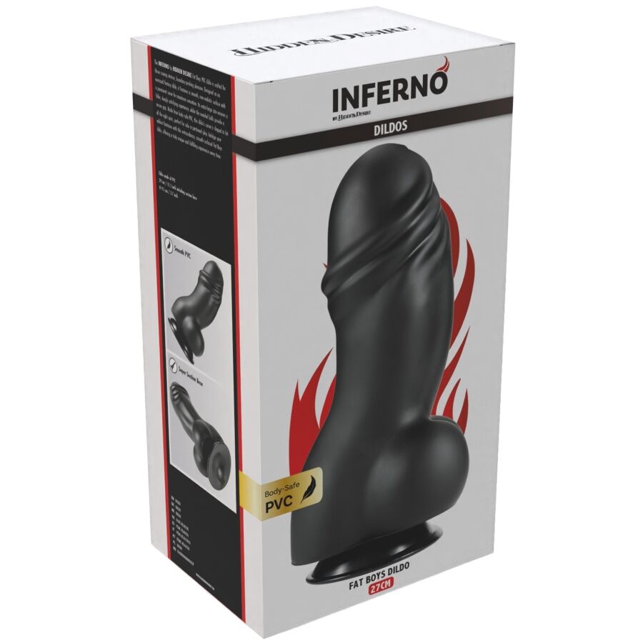 Gode réaliste Inferno Fat Boys 27 cm – Hidden Desire — vue 8