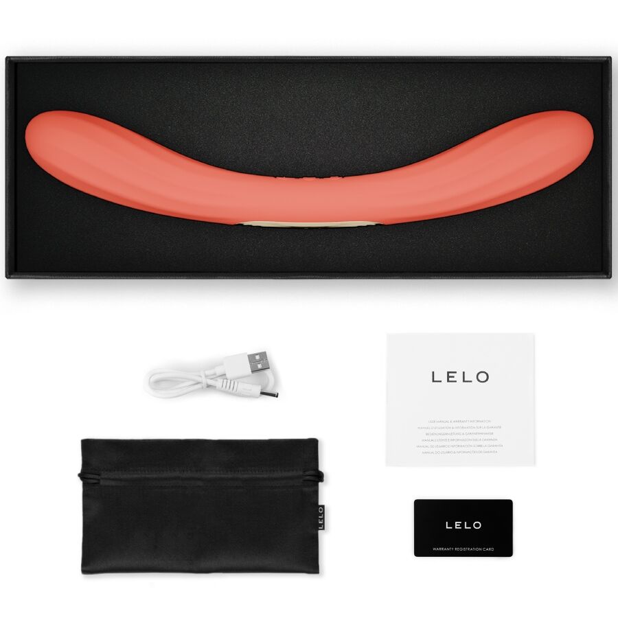 Vibrateur double LELO Boomerang corail – vue 4