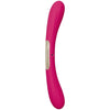 LELO - BOOMERANG VIBRATEUR À DOUBLE EXTRÉMITÉ CERISE – vue 1