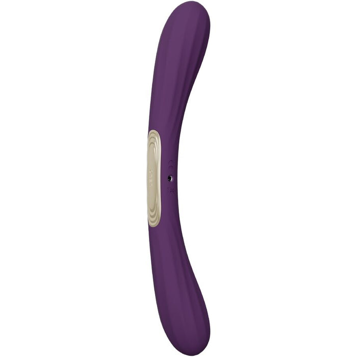 LELO - BOOMERANG VIBRATEUR À DOUBLE EXTRÉMITÉ VIOLET – vue 1