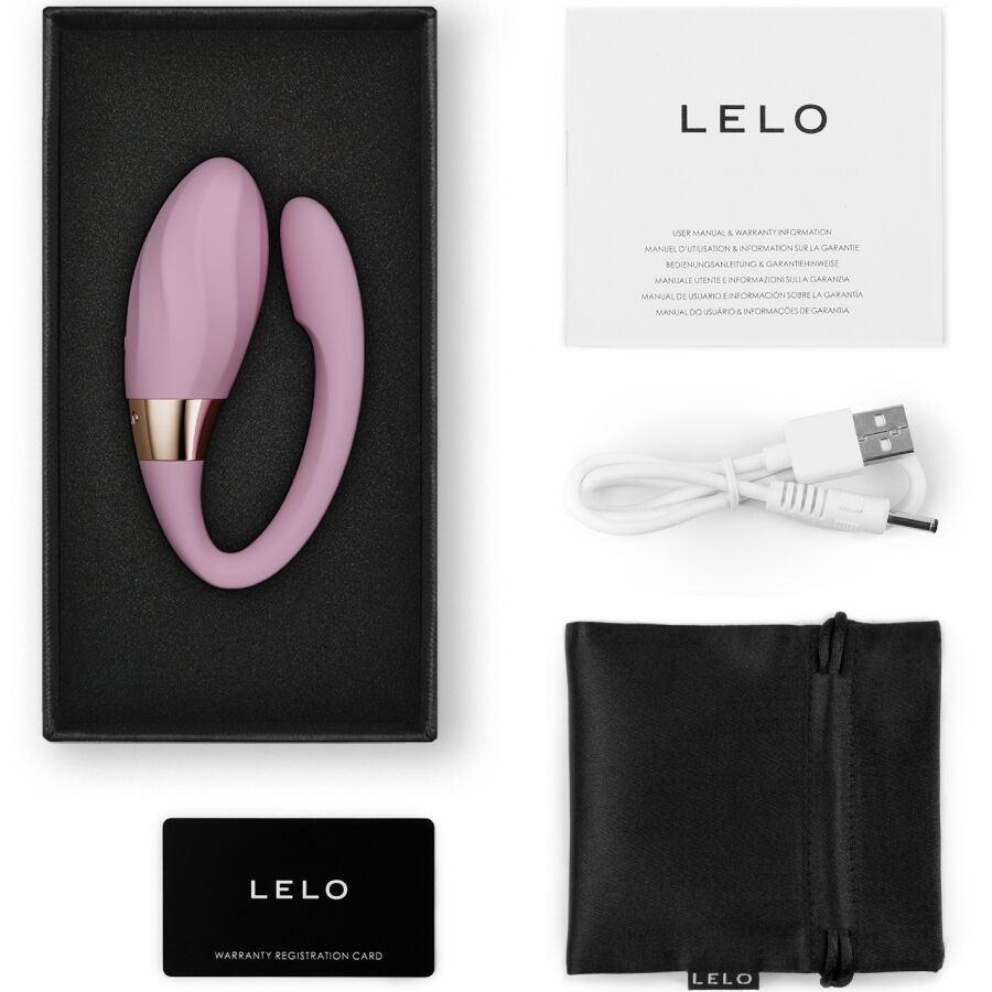LELO - TIANI TWIST VIBRATEUR POUR COUPLES ROSE PÂLE – vue 2