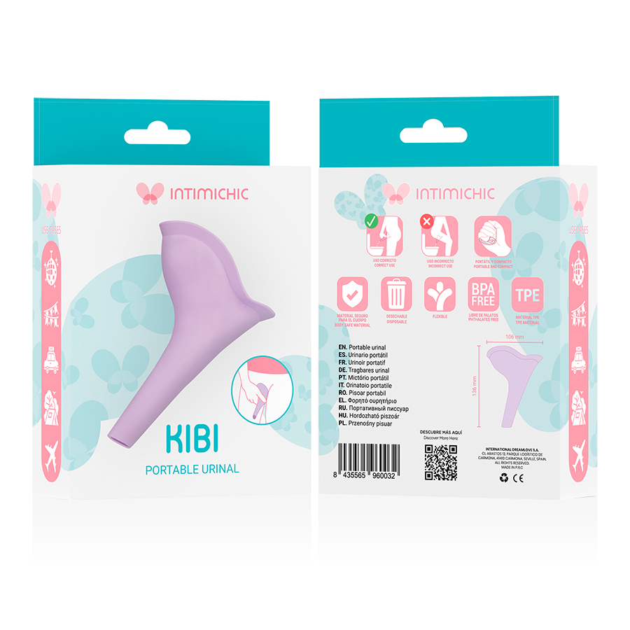 Urinoir portable jetable Kibi – Intimichic — vue 7