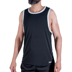 T-shirt homme CMV004 noir, taille L/XL – Macho Underwear