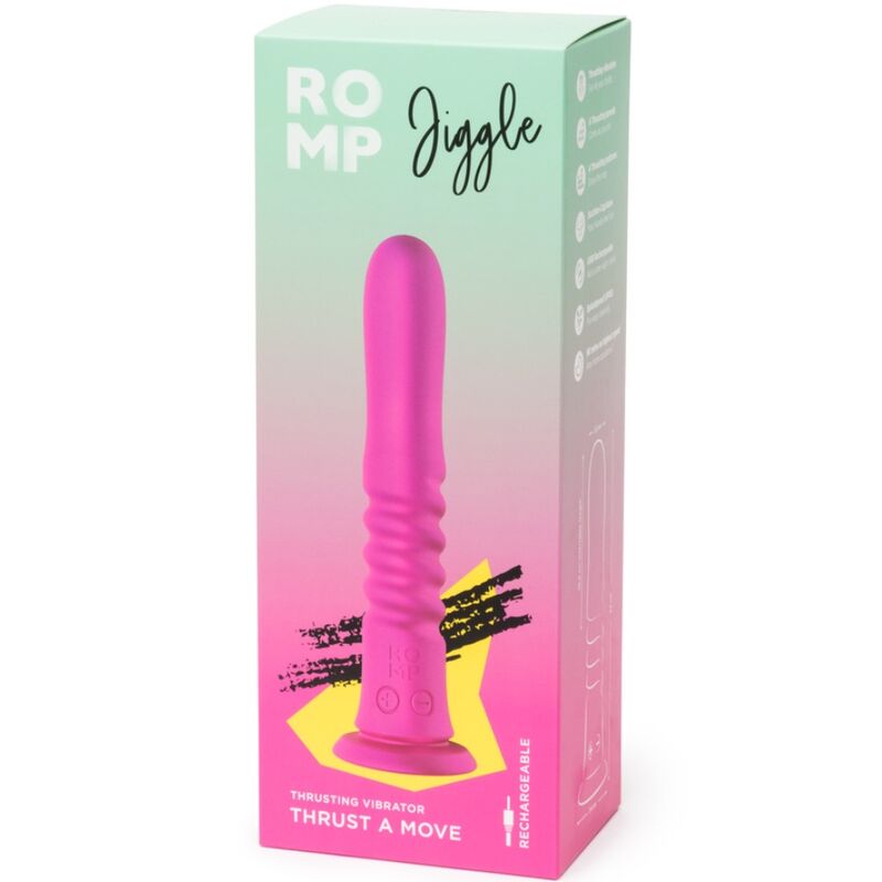 Vibromasseur à ventouse Jiggle à mouvements verticaux – ROMP – vue 8