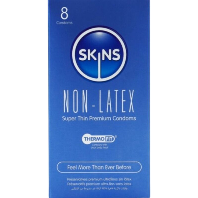Préservatif PRÉSERVATIFS SANS LATEX, PAQUET DE 8 – SKINS