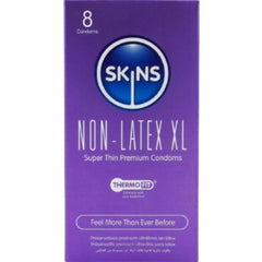 Préservatif PRÉSERVATIFS SANS LATEX PAQUET DE 4, FORMAT XL – SKINS