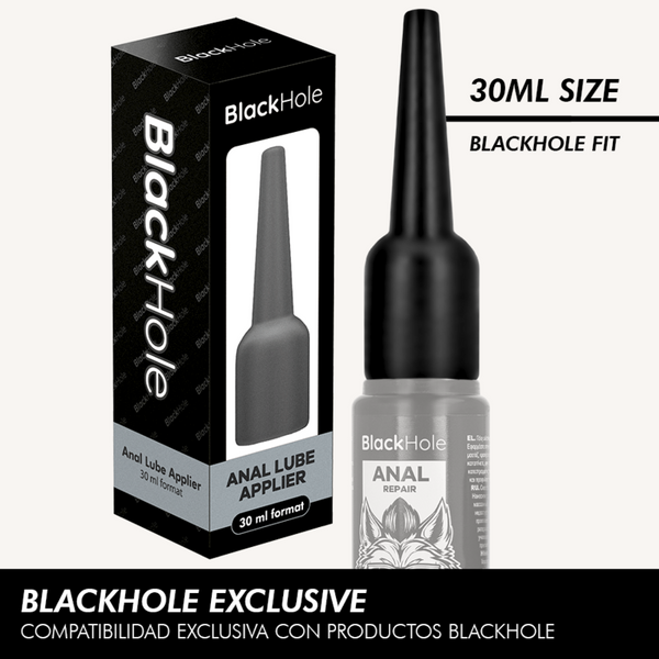 Applicateur de lubrifiant anal taille S 30 ml – Black Hole
