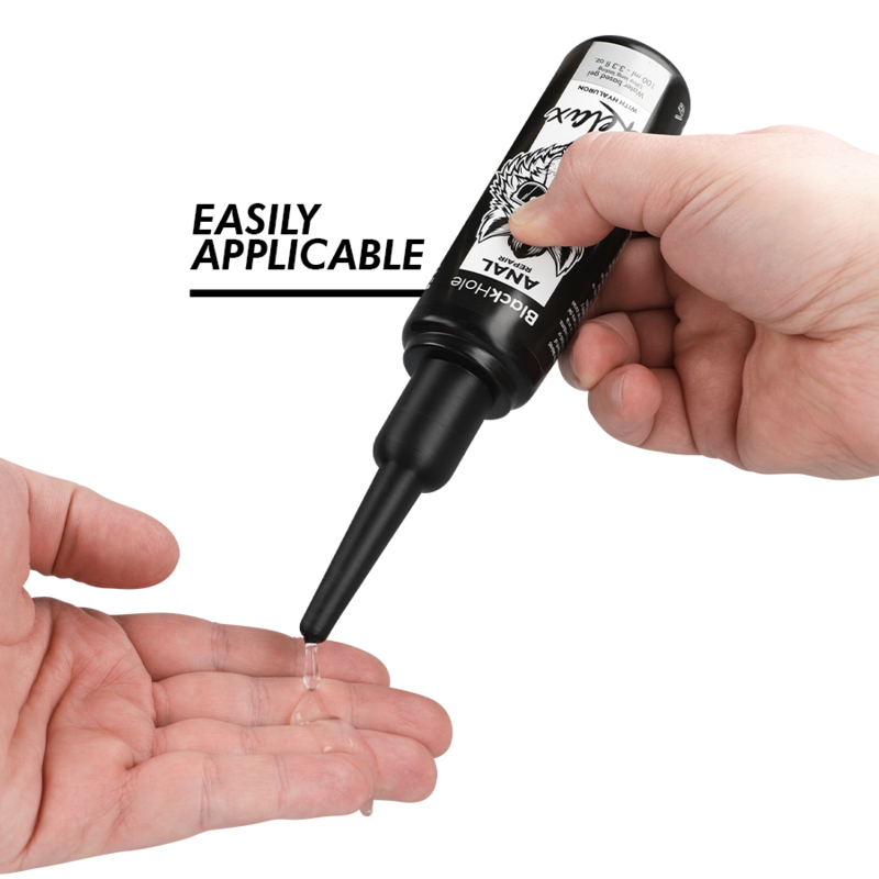 Applicateur de lubrifiant anal taille L 100 ml – Black Hole