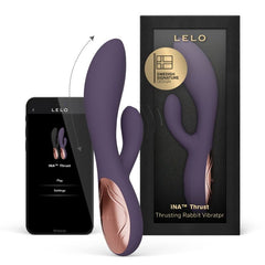 Vibrateur rabbit LELO Ina Thrust violet – vue 1