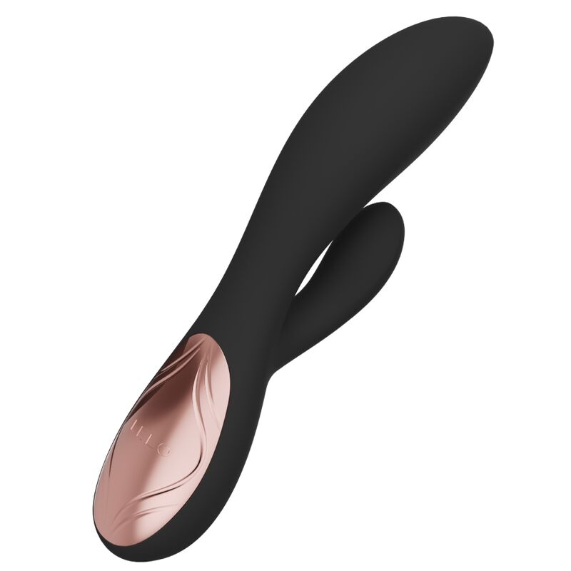 LELO - INA THRUST RABBIT VIBRATEUR À POUSSÉE NOIR – vue 3