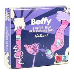 Digue buccale Beffy en latex naturel, boîte de 2 – Beffy