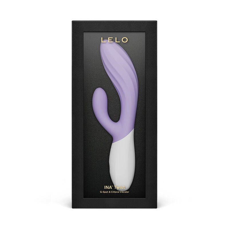 Vibrateur rabbit LELO Ina Twist lavande – vue 4