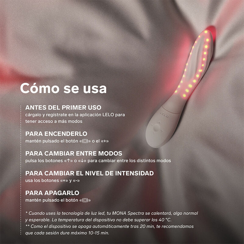 Masseur intime LELO Mona Spectra – vue 5