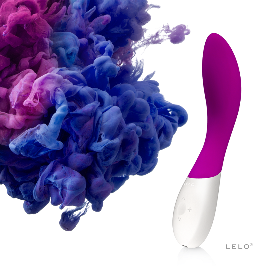 Vibrateur LELO Mona Wave rose profonde – vue 2