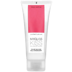 Lubrifiant à base d'eau saveur fraise 70 ml – Mixgliss
