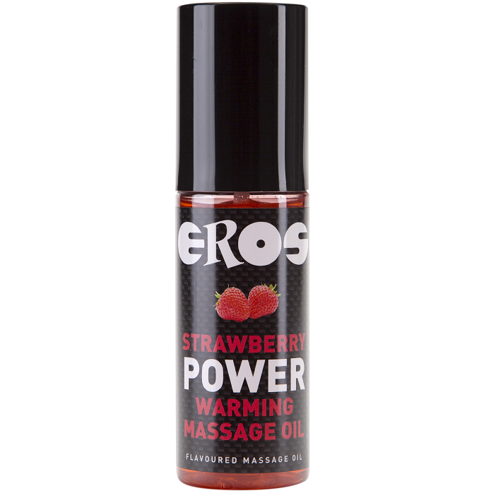 Huile de massage eros strawberry power – Eros Power Line – vue 1