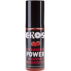 Huile de massage eros strawberry power – Eros Power Line – vue 1