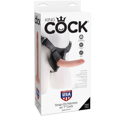 Gode pour harnais 17,8 cm – King Cock — vue 1