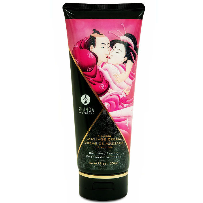 Crème de massage FRAMBOISE 200 ML – Shunga Massage Cream