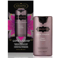 Lubrifiant à base d’eau Liquid Love 100 ml – KamaSutra Cosmetics – vue principale sur fond blanc