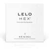 LELO - BOÎTE DE PRÉSERVATIFS HEX 3 UNITÉS – vue 1