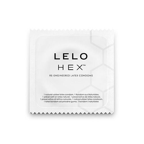 LELO - BOÎTE DE PRÉSERVATIFS HEX 3 UNITÉS – vue 4