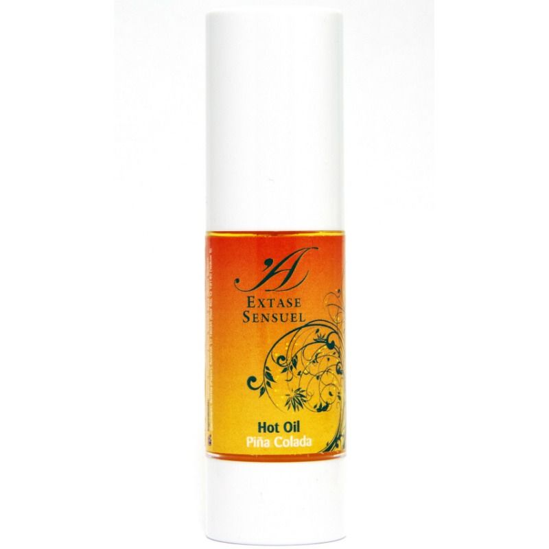 Huile stimulante de chaleur piña colada 30 ml – Extase Sensual – vue 1