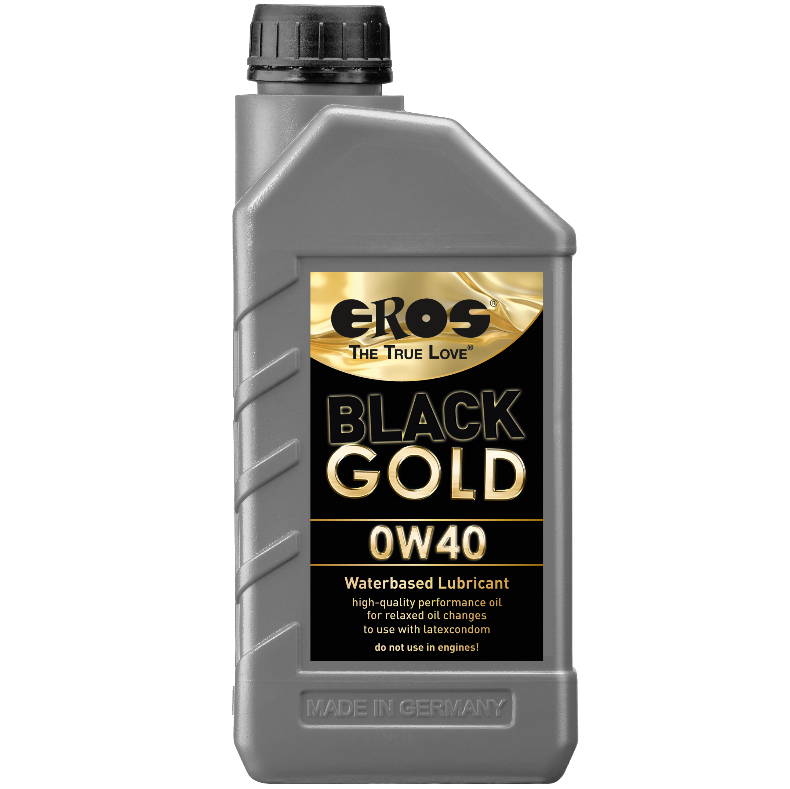 Black Gold 0w40 Lubrifiant Base D'eau 1000 ML – Eros Classic Line – image 1