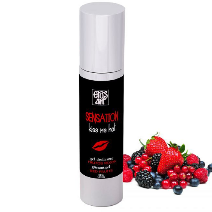 Lubrifiant naturel Sensattion fruits rouges 50 ml – Eros Art