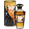 Huile de massage à effet chaleur saveur caramel 100 ml – Shunga – vue 1