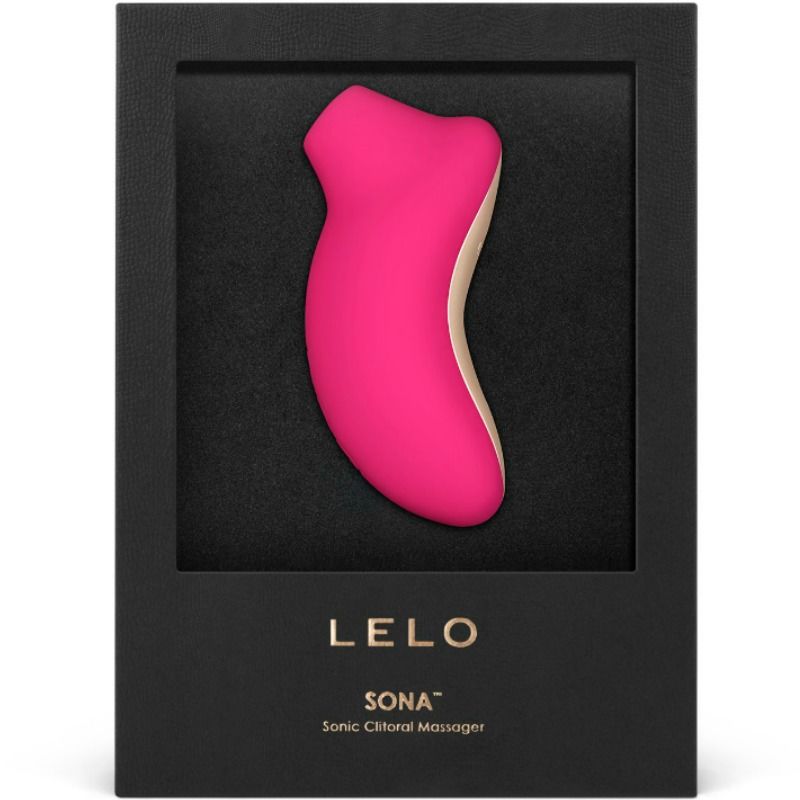 LELO - STIMULATEUR CLITORIS SONA COULEUR CERISE – vue 3