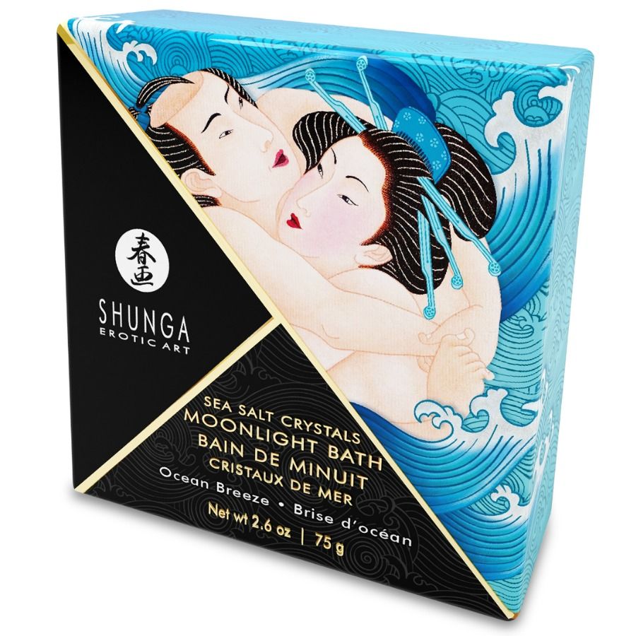 Sels et soins de bain PARFUMÉS OCÉANIE 75 GR – Shunga Bath Experience