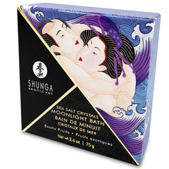 Sels et soins de bain A GOÛT VIOLET EXOTIQUE 75 GR – Shunga Bath Experience