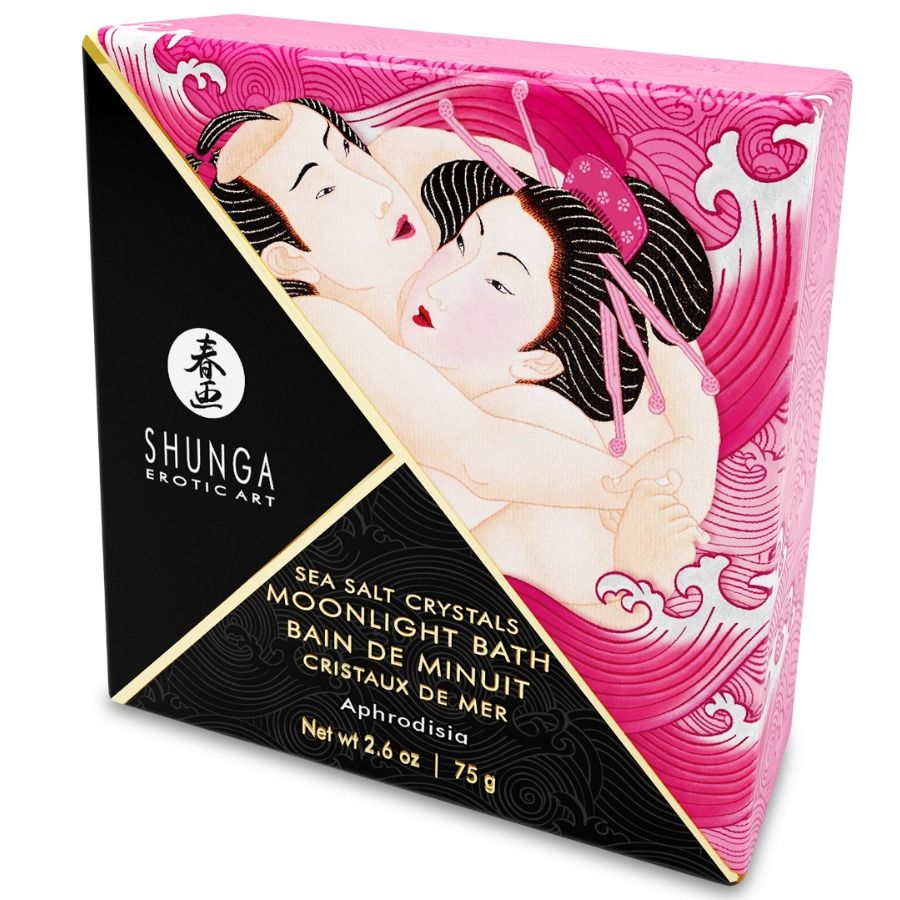 Sels et soins de bain PARFUMÉS APHRODISIA 75 GR – Shunga Bath Experience