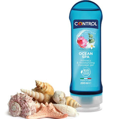 Gel 2-en-1 Massage & Plaisir Mer Méditerranée 200 ml – Control