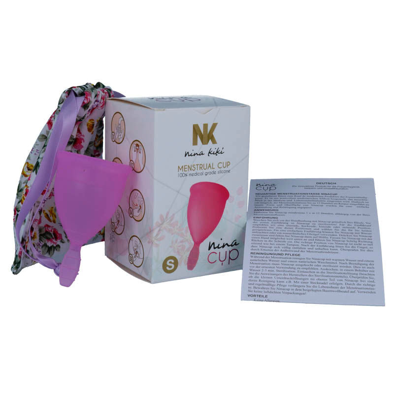 Coupe menstruelle Nina Cup violette taille S – Nina Kikí — vue 2