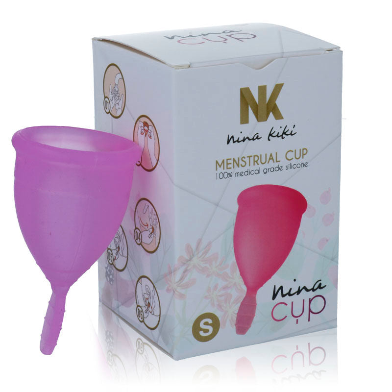 Coupe menstruelle Nina Cup violette taille S – Nina Kikí — vue 4