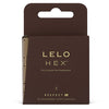 LELO HEX CONDOMS RESPECT XL 3 PACK – vue 1